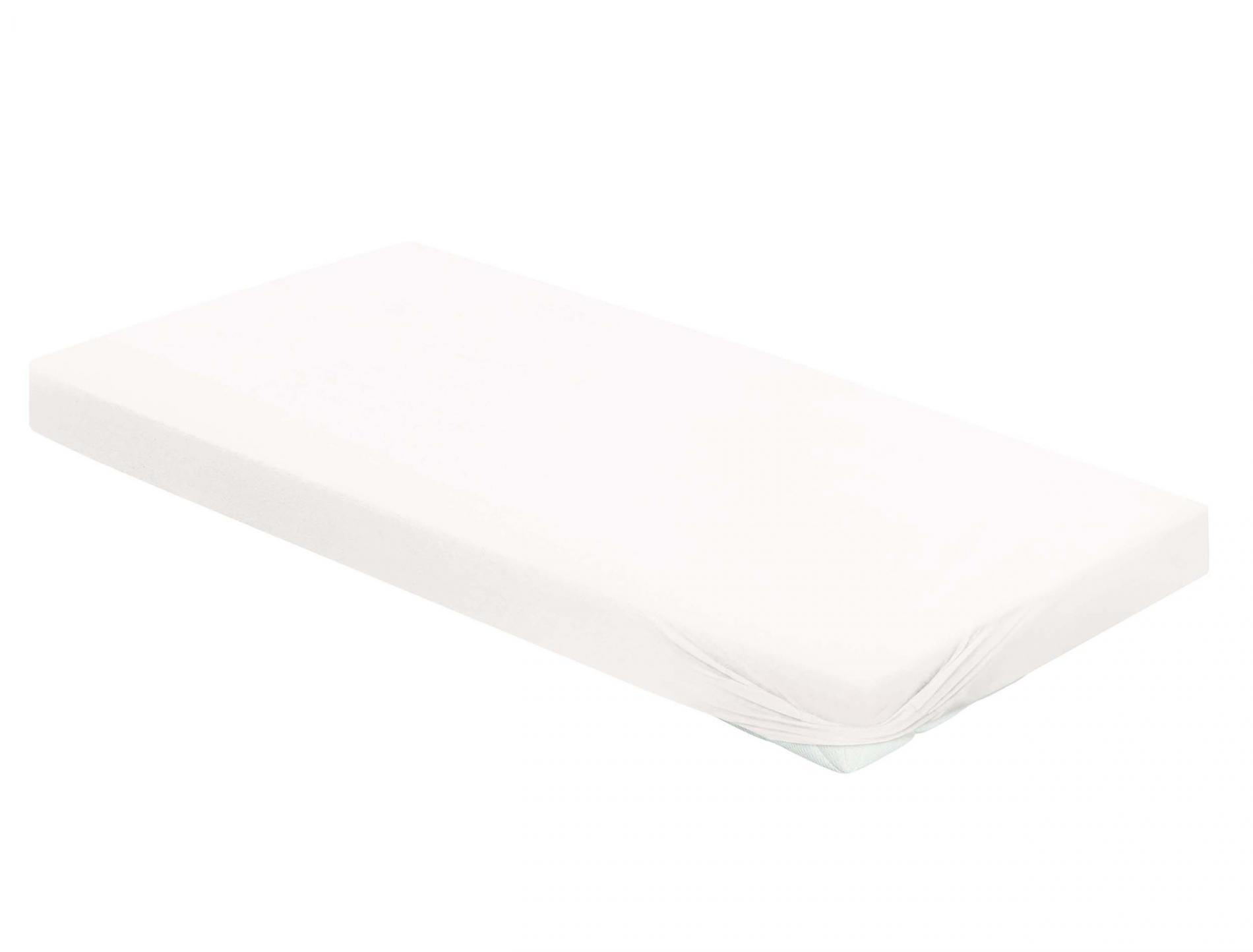 SPANNBETTTUCH ORION 0009 - Weiß, Textil (190/200cm) - Irisette