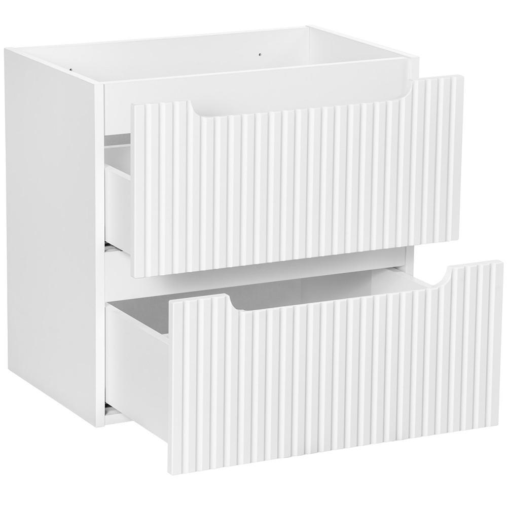 UNTERSCHRANK Newport-56 - Weiß, Holzwerkstoff (60/57/39cm) - Lomado