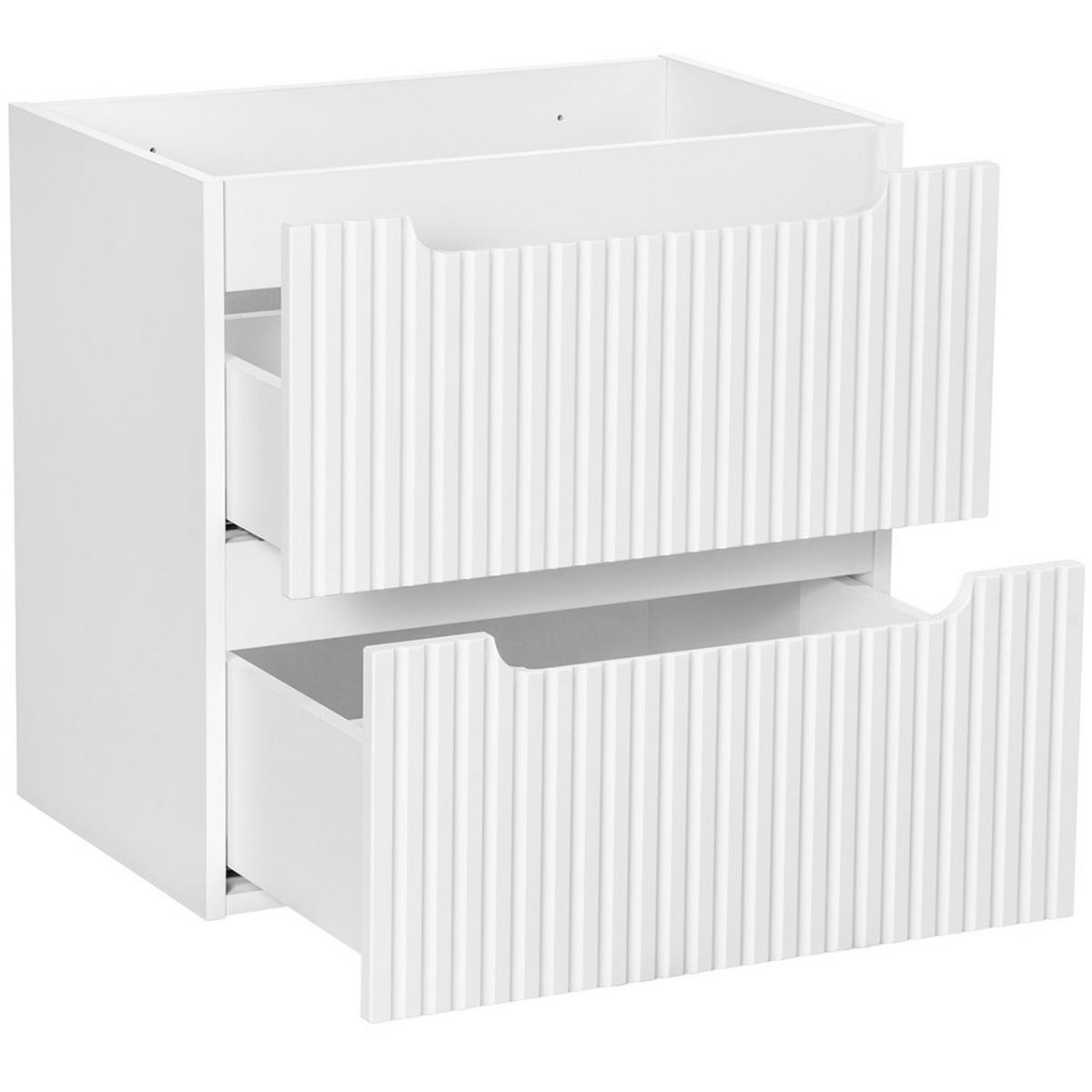 WASCHTISCH Newport-56 - Weiß, Holzwerkstoff (61/59/40cm) - Lomado