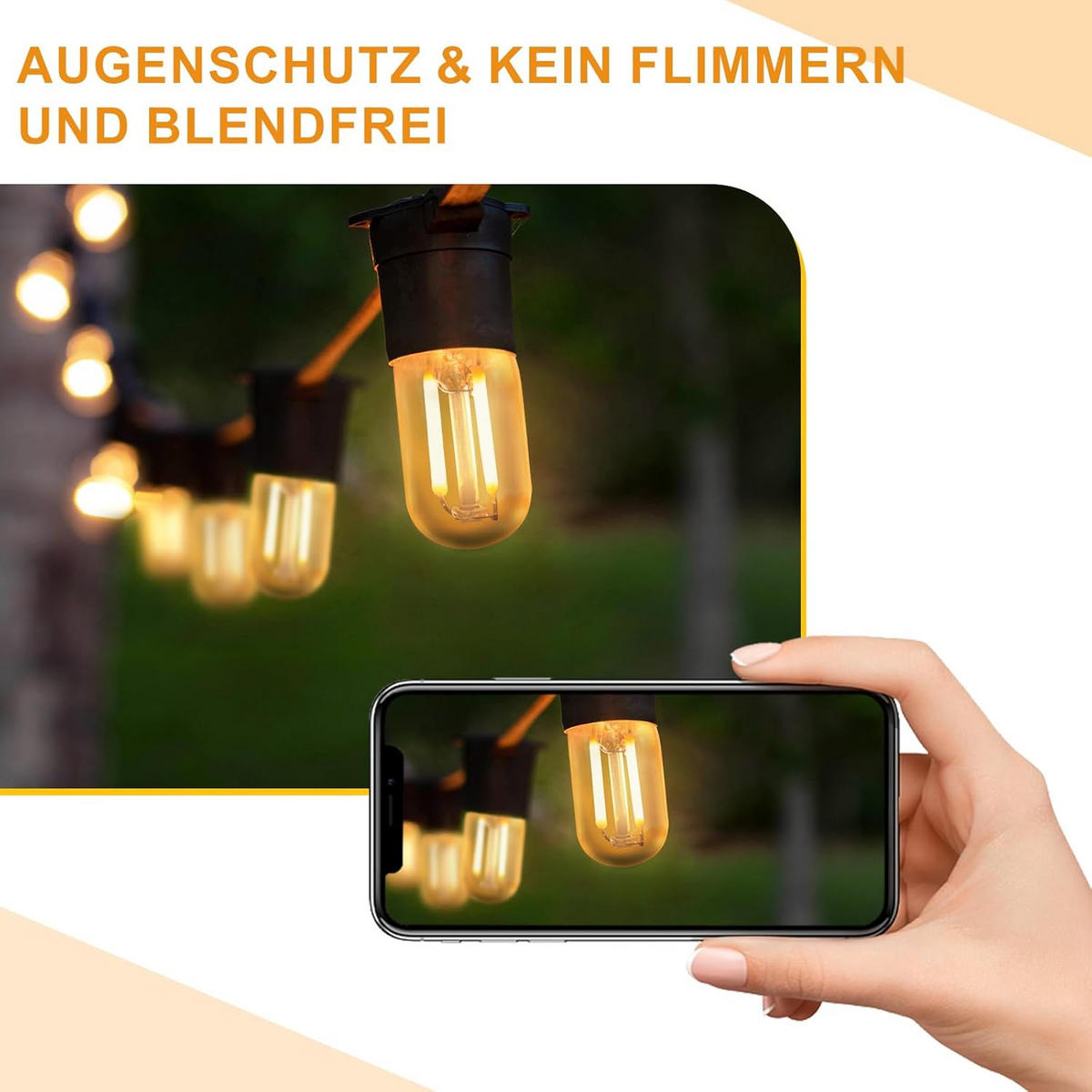 LEUCHTMITTEL Luminorix 2.2/2.2/6.4 cm - Braun, Glas (2.2/6.4cm) - ZMH