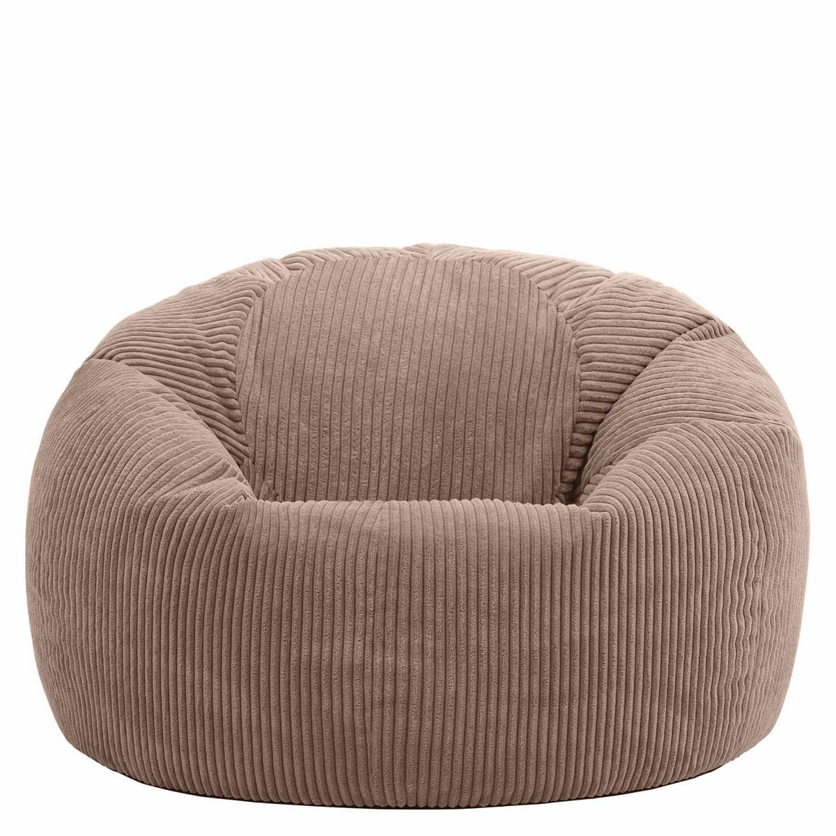 SITZSACK Klassisch Kingston, Cord - Mokka, Textil (85/50/85cm) - icon
