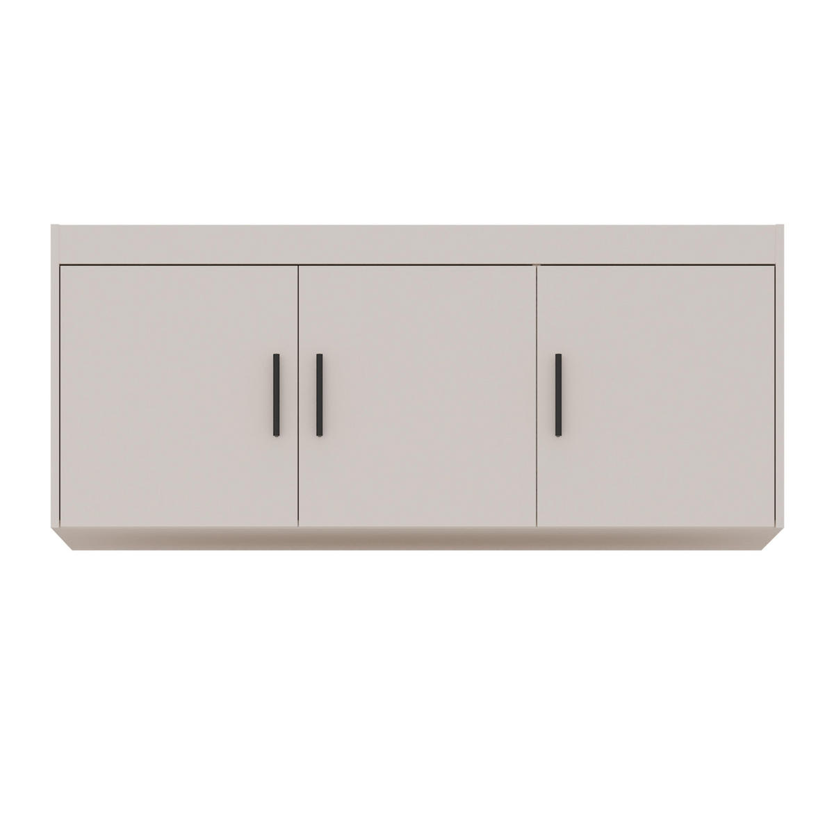 AUFSATZSCHRANK Storicos Beige 133/55,5/53 cm - 3T Modern - Beige, Holzwerkstoff/Kunststoff (133/55/53cm) - AX Living