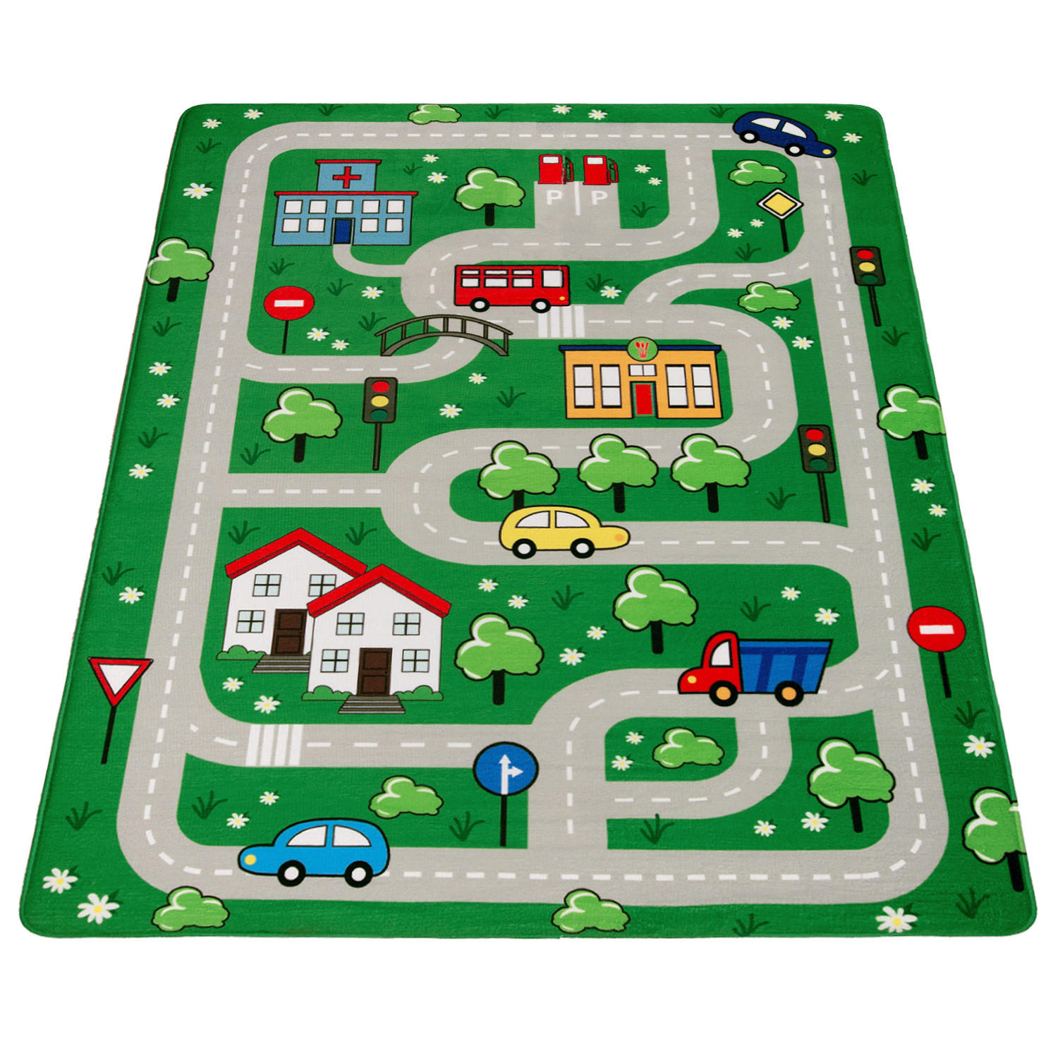 KINDERTEPPICH 155/230 cm Chicos 559 - Grün, Textil (155/230cm) - Paco Home