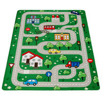 KINDERTEPPICH 80/150 cm Chicos 559 - Grün, Textil (80/150cm) - Paco Home