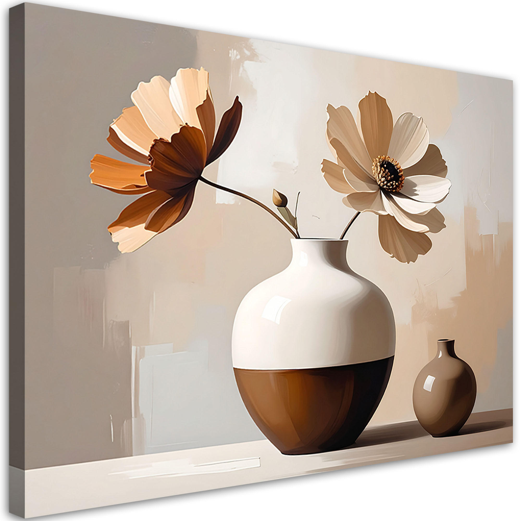 Feeby Wandbild, Braun 30x20 cm