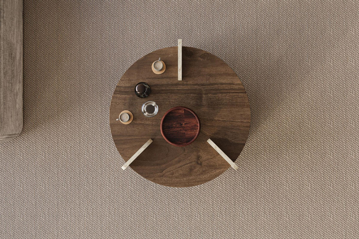 COUCHTISCH oalla Braun - Braun, Holz (70/70/45cm) - Habitat Garten