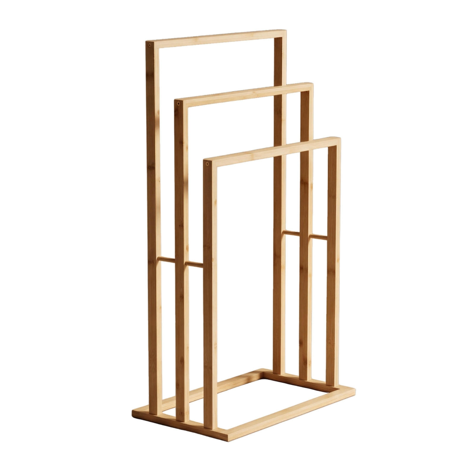 HANDTUCHSTÄNDER 40/24,5/80 cm - Beige, Naturmaterialen (24.5/80/40cm) - NUXIO