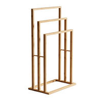 HANDTUCHSTÄNDER 40/24,5/80 cm - Beige, Naturmaterialen (24.5/80/40cm) - NUXIO