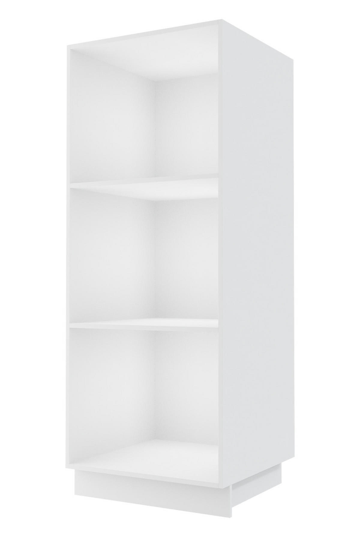 GESCHIRRSCHRANK Kvantum D5D/60/154 Vanille Matt / Weiß Matt 60 / 59 / 154cm - Creme/Weiß, Holz/Holzwerkstoff (60/154/59cm) - Feldmann-Wohnen