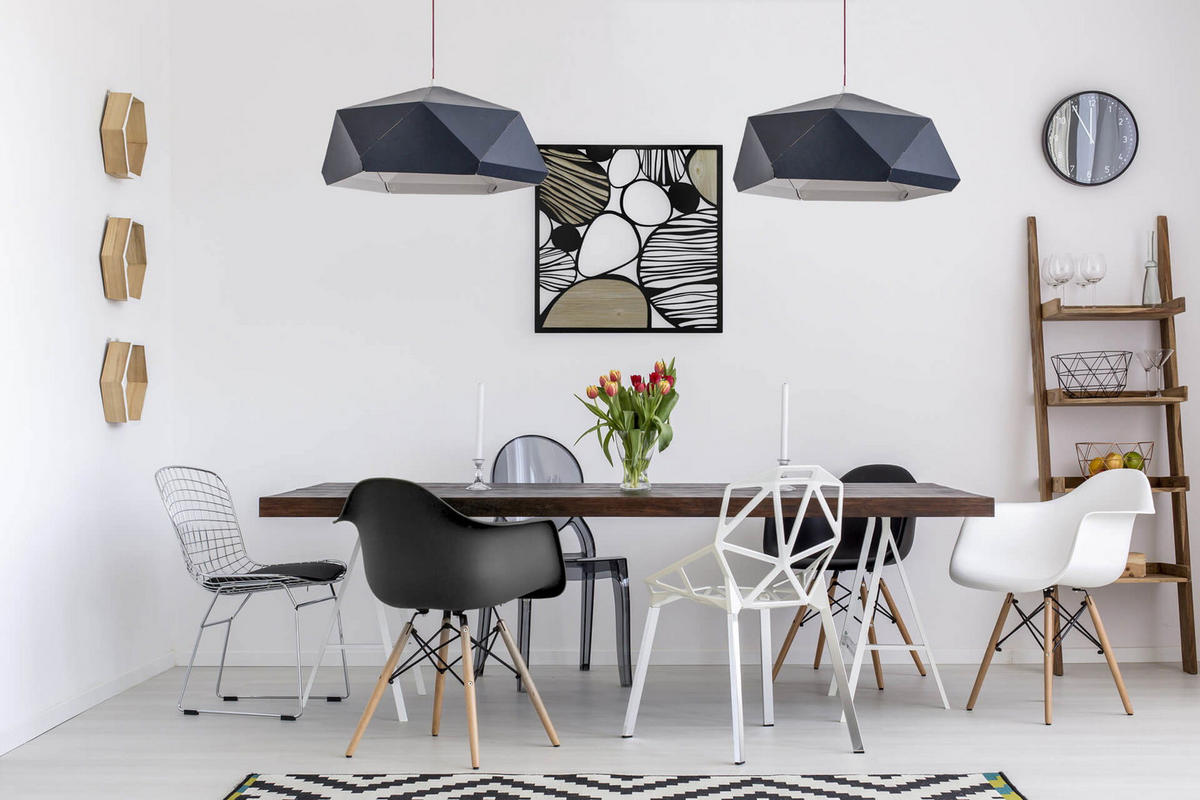 WANDDEKO Schwarz 78/78 cm - Schwarz, Metall (3.7/78/3cm) - KUNSTLOFT
