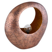 LED AUSSENLEUCHTE Solarlampe Messing - Messingfarben, Glas (35/13.5/37cm) - Globo Lighting