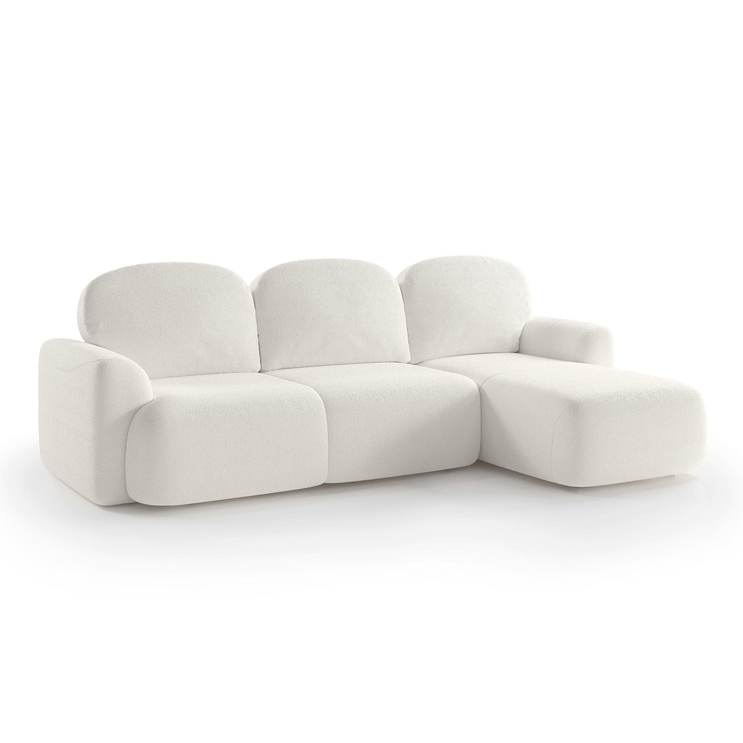 ECKSOFA Bulu Multicolor - Multicolor, Textil (260/95/163cm) - Pillovely