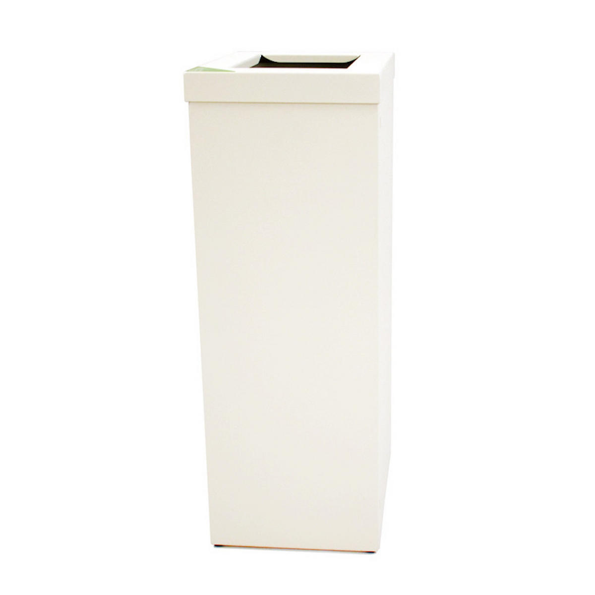 MÜLLEIMER Wertstoffsammler Recycloflex 60 Liter 70,5x26,3x34,3 cm AlumInium Weiß - Weiß, Metall (34.3/70.5/26.3cm) - PROREGAL