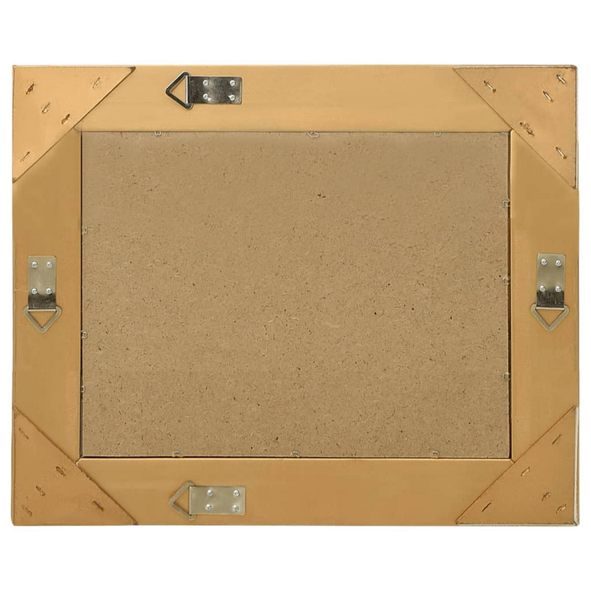 WANDSPIEGEL im Barock-Stil 50x40 cm Golden - Goldfarben, Holz (40/2/50cm) - furnicato