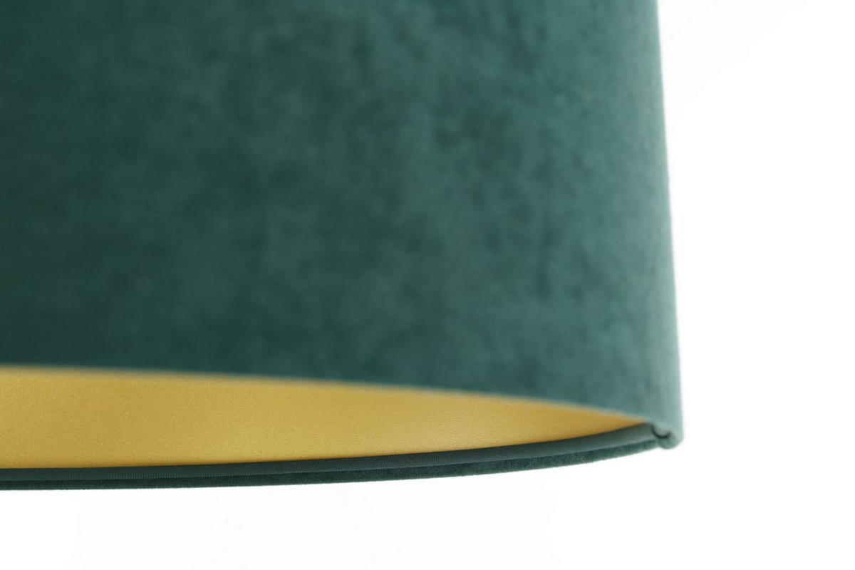 HÄNGELEUCHTE Grün 60/30 cm - Goldfarben/Grün, Kunststoff (60/0.4/30cm) - ONZENO