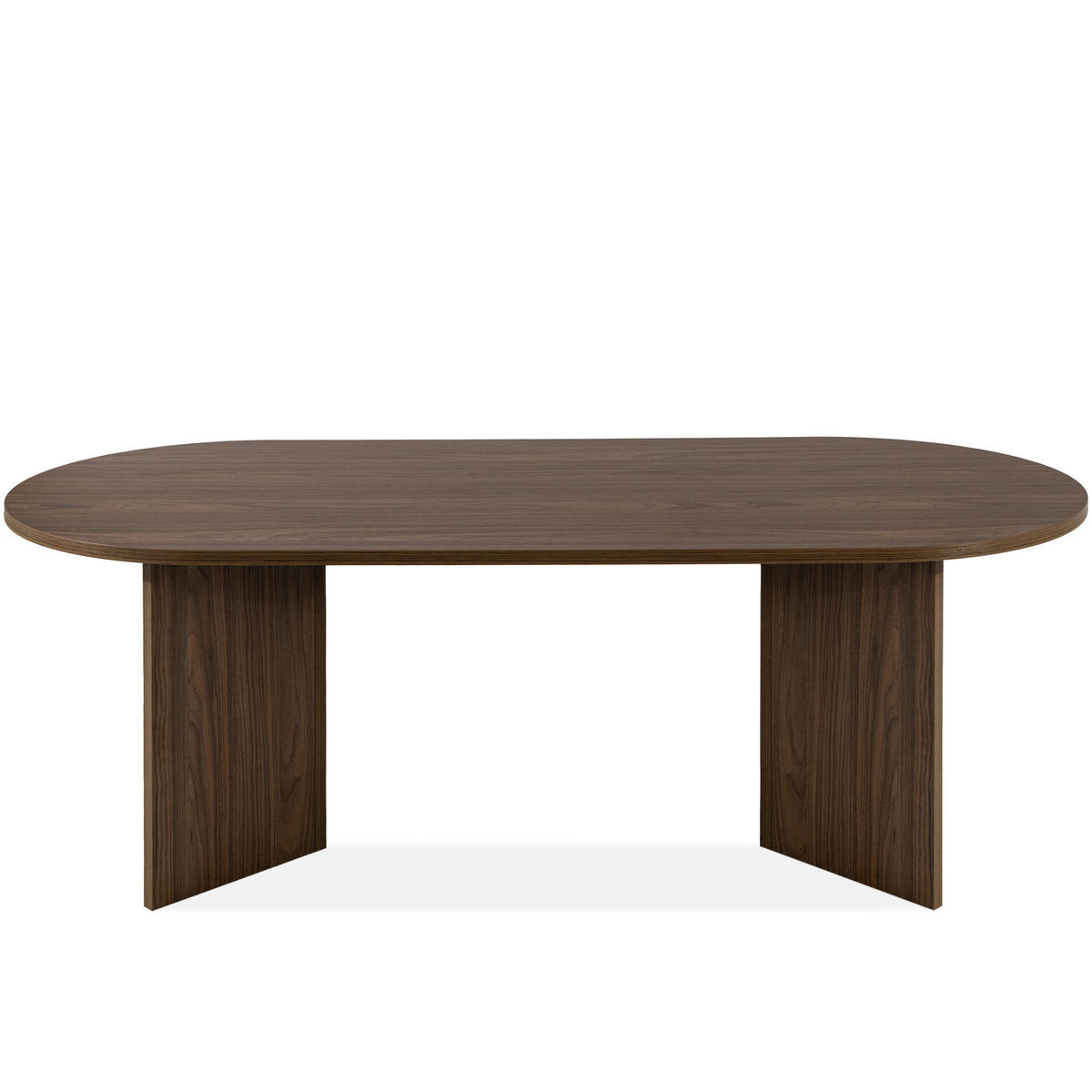 ESSTISCH FABER - Walnussfarben, Holzwerkstoff (90/204/75cm) - KONSIMO®