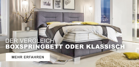 Schlafzimmermöbel Online Kaufen Xlutz Boxspringbett Vs Klisch