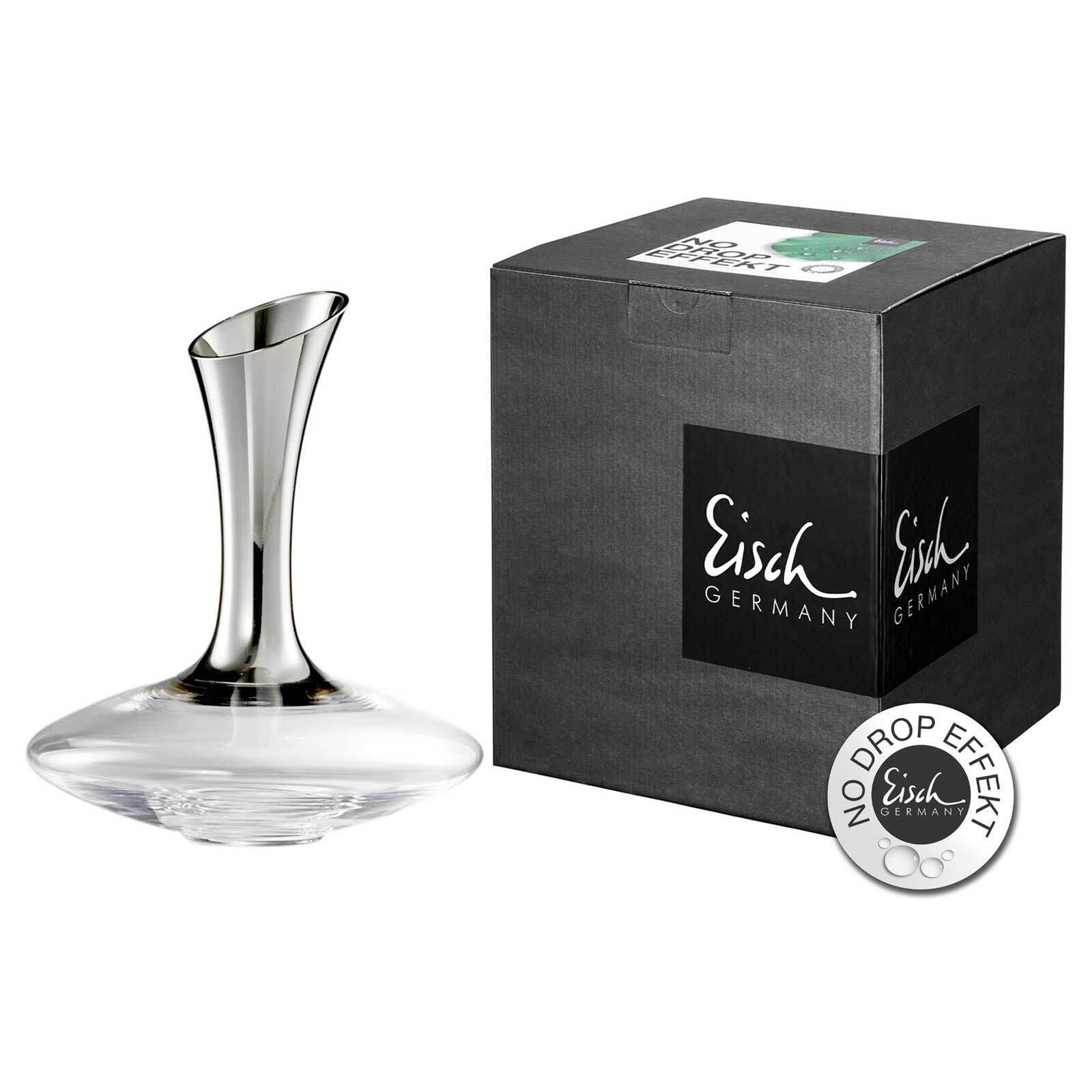 DEKANTIERKARAFFE No Drop Effekt platin 750 ml - Platinfarben, Glas (0.75L) - Eisch