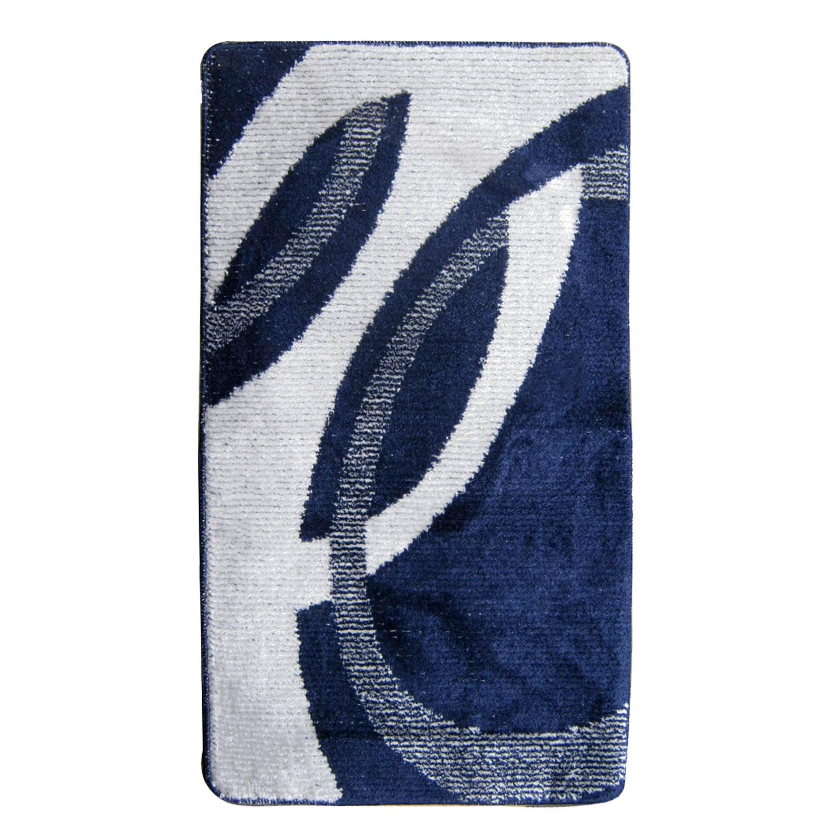 BADEMATTE 80/200cm BLAU-GRAU - Blaugrau, Textil (80/200cm) - ROLFNERS