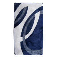 BADEMATTE 80/200cm BLAU-GRAU - Blaugrau, Textil (80/200cm) - ROLFNERS