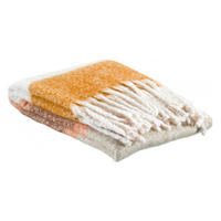 DECKE Isabel kupfer 130 x 160 cm - Dunkelorange, Textil (130/160cm) - Vivaraise