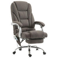 BÜROSTUHL Pacira, Stoff mit Massagefunktion Dunkelgrau - Dunkelgrau, Textil/Metall (68/127/64cm) - TPFLiving