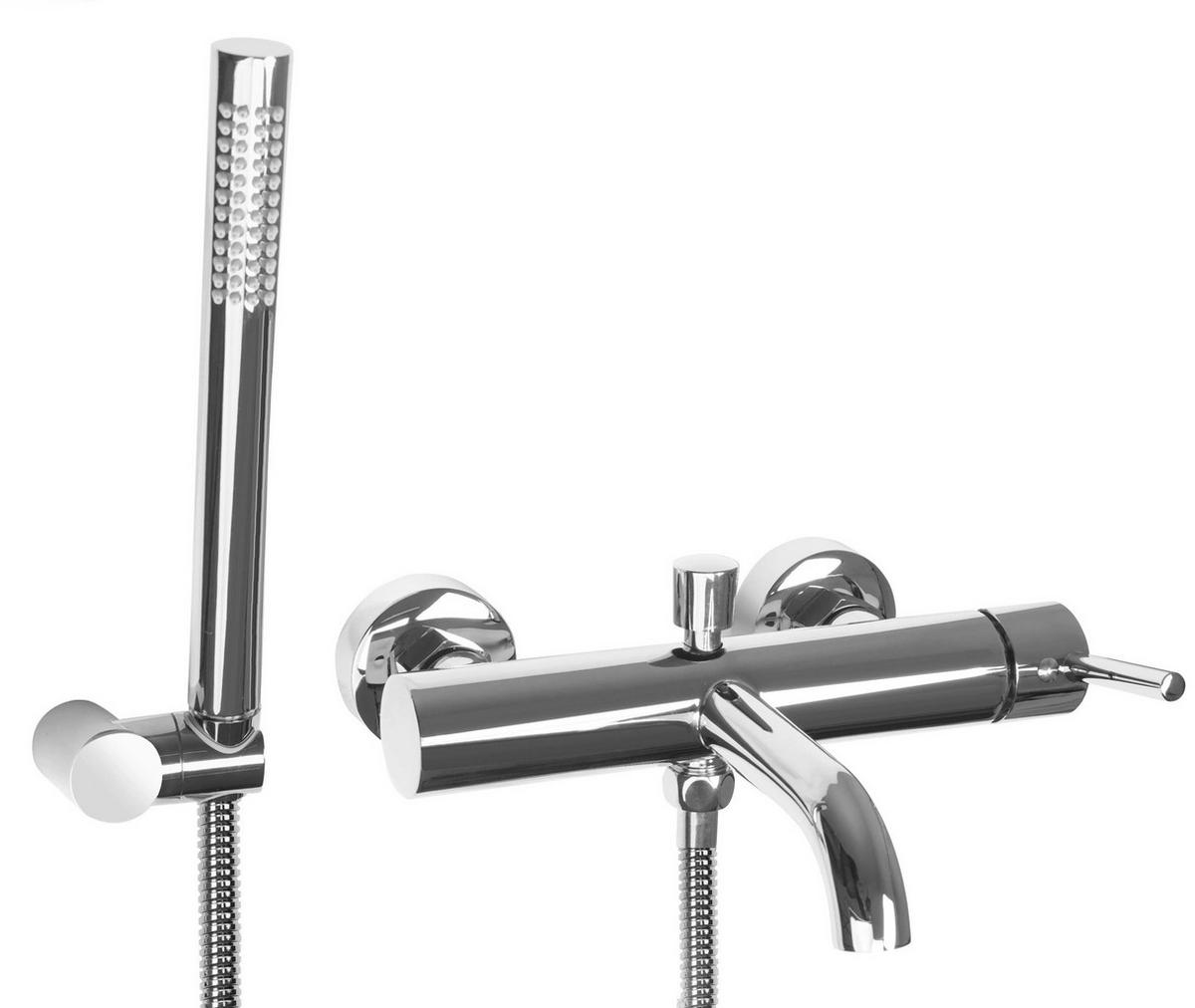 WANNENARMATUR Rea Lungo Chrome - Chromfarben, Metall (25/4.5/19cm) - REA