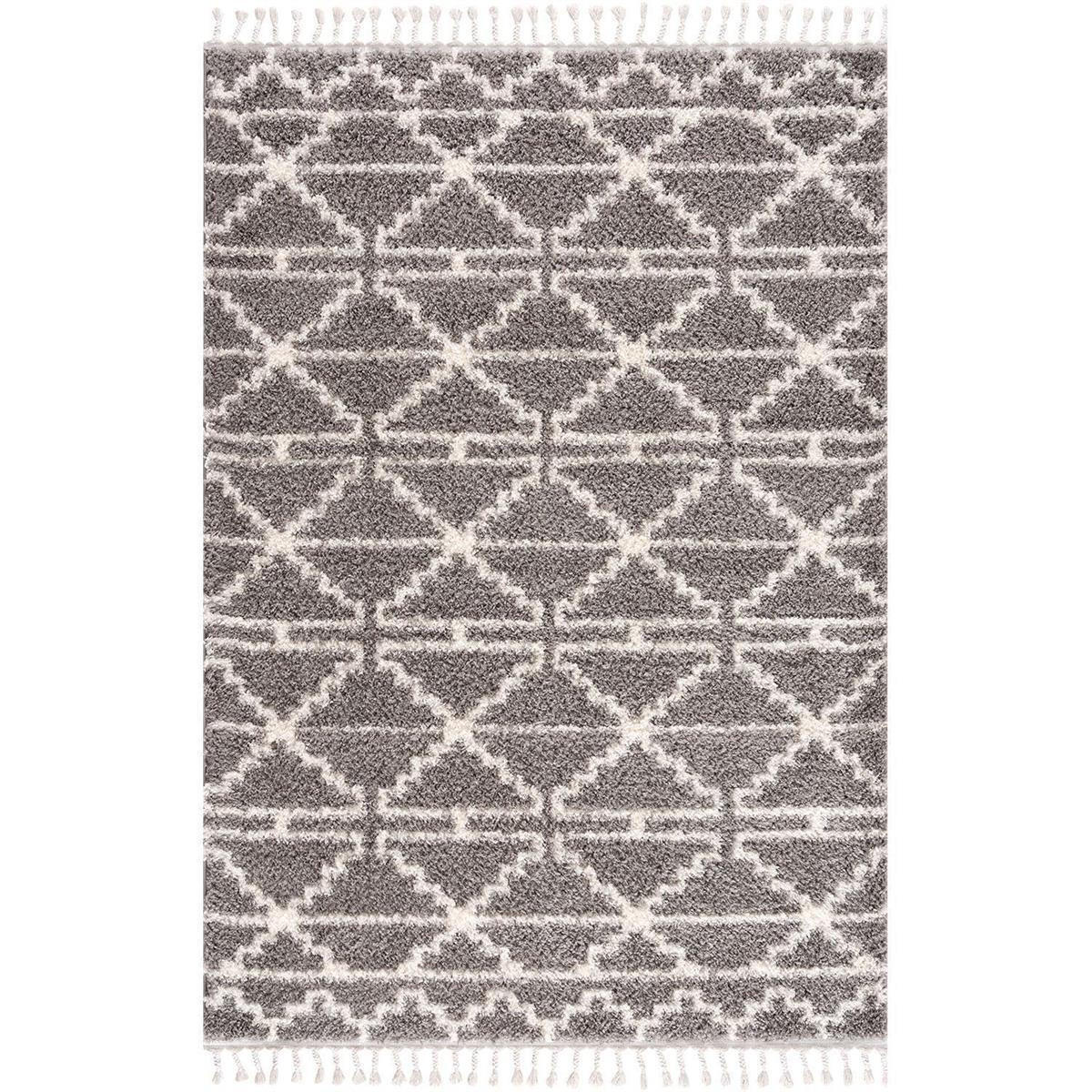 HOCHFLOR-TEPPICH Pulpy 530 Taupe 200x290 cm - Grau, Textil (200/290cm) - carpet city