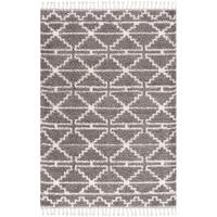 HOCHFLOR-TEPPICH Pulpy 530 Taupe 200x290 cm - Grau, Textil (200/290cm) - carpet city