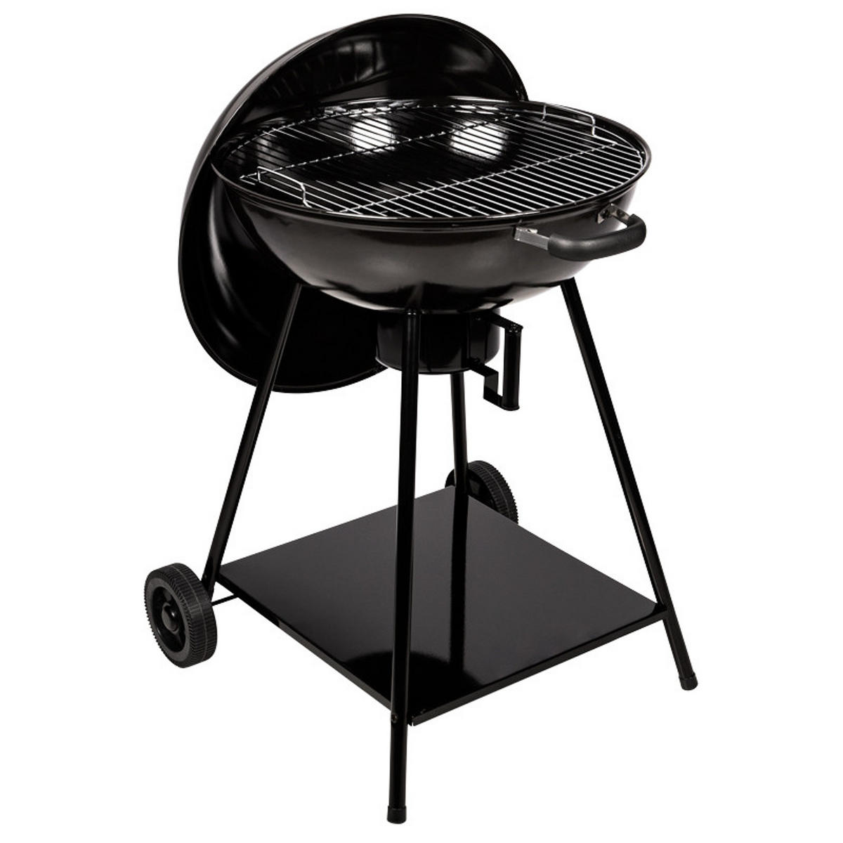 KOHLEGRILL Schwarz - Schwarz, Metall (67.5/104.5/60.5cm)