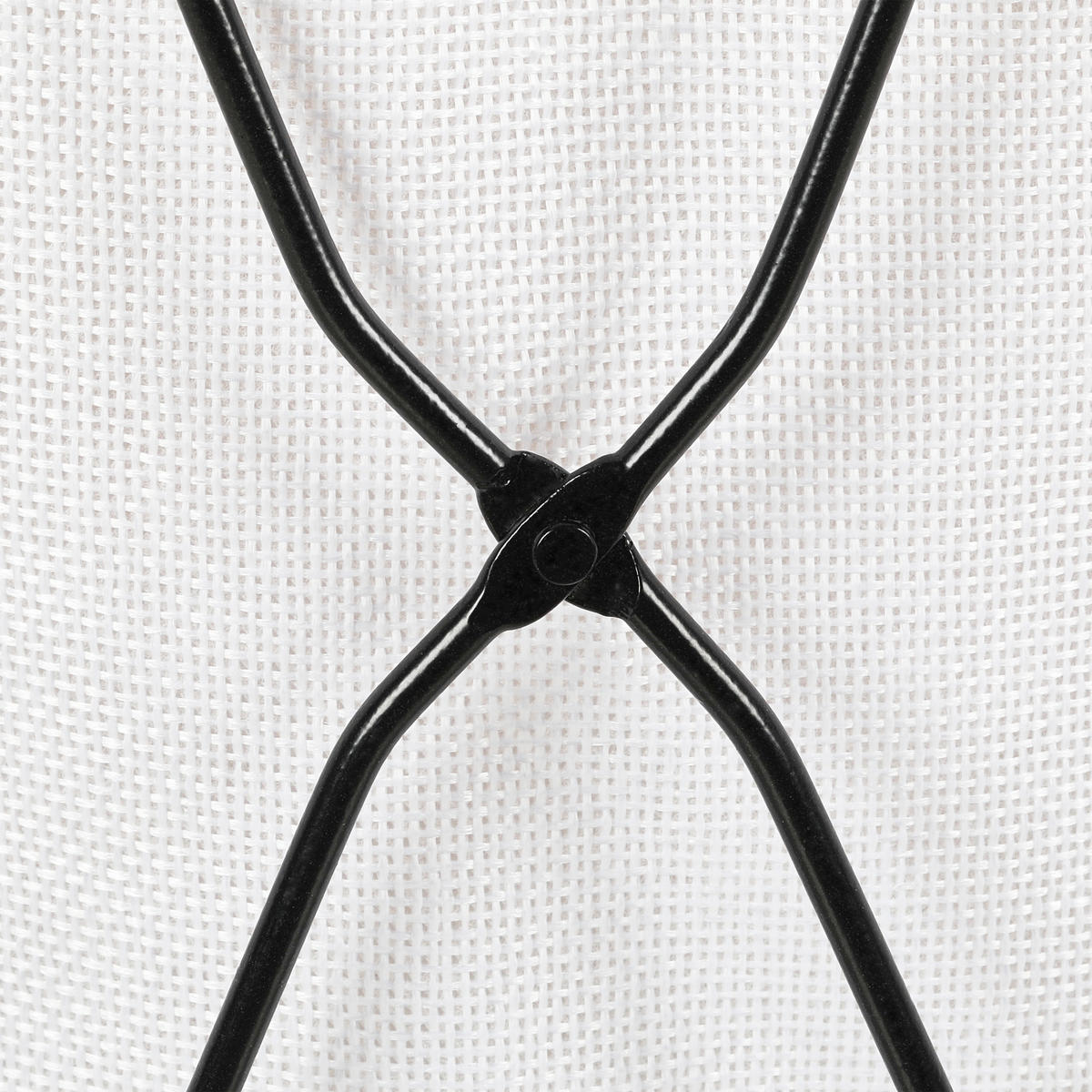WÄSCHEKORB - Weiß, Holz/Textil (38/61/22cm) - Relaxdays