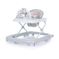 LAUFLERNHILFE Little Cow grau Stopper Höhenverstellbar Musik Licht - Grau, Kunststoff (63/58/74cm) - Chipolino