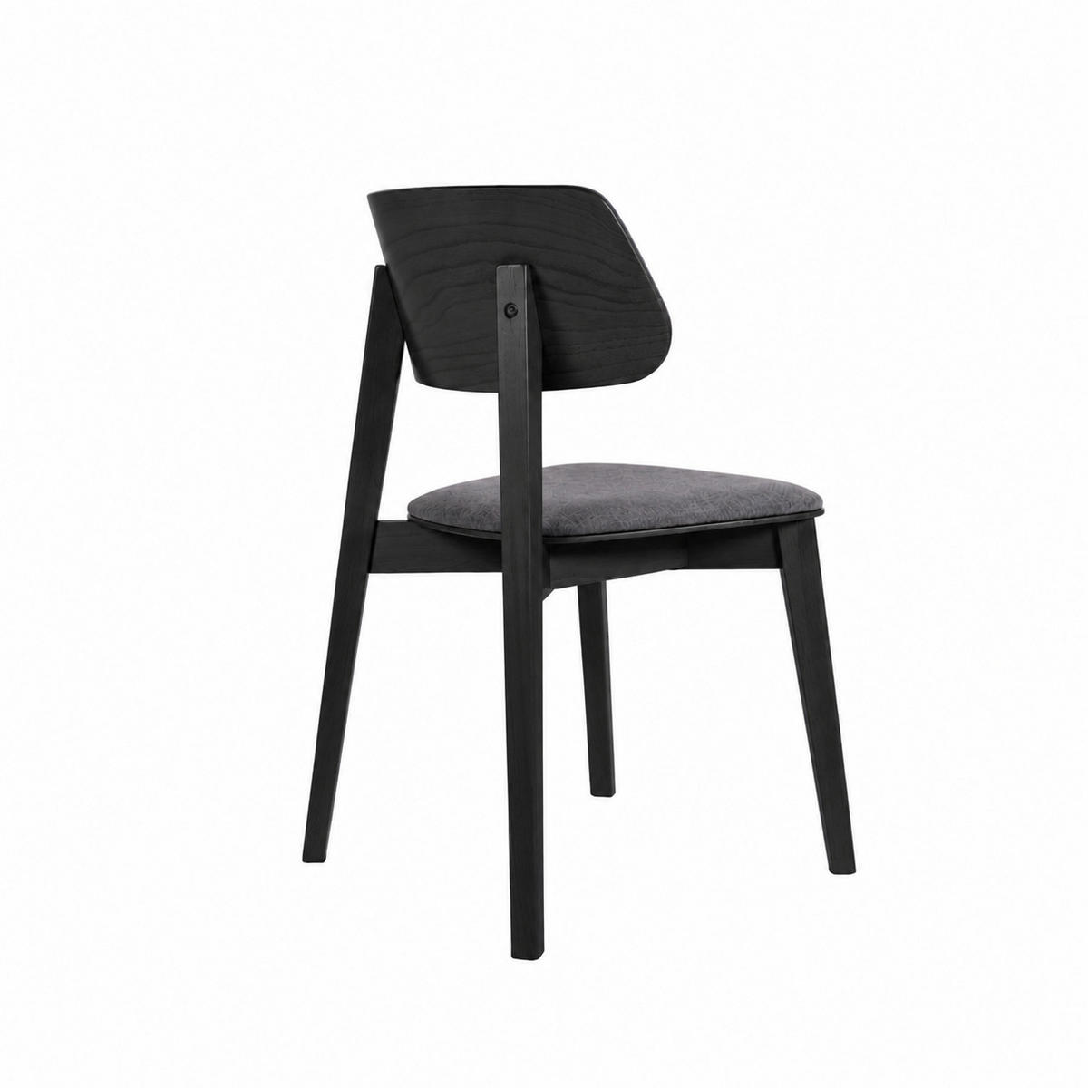 STUHL Korinn II 80 x 46 x 43 cm, grau, schwarz - Schwarz/Grau, Metall (46/85/43cm) - Margaret Hadas24