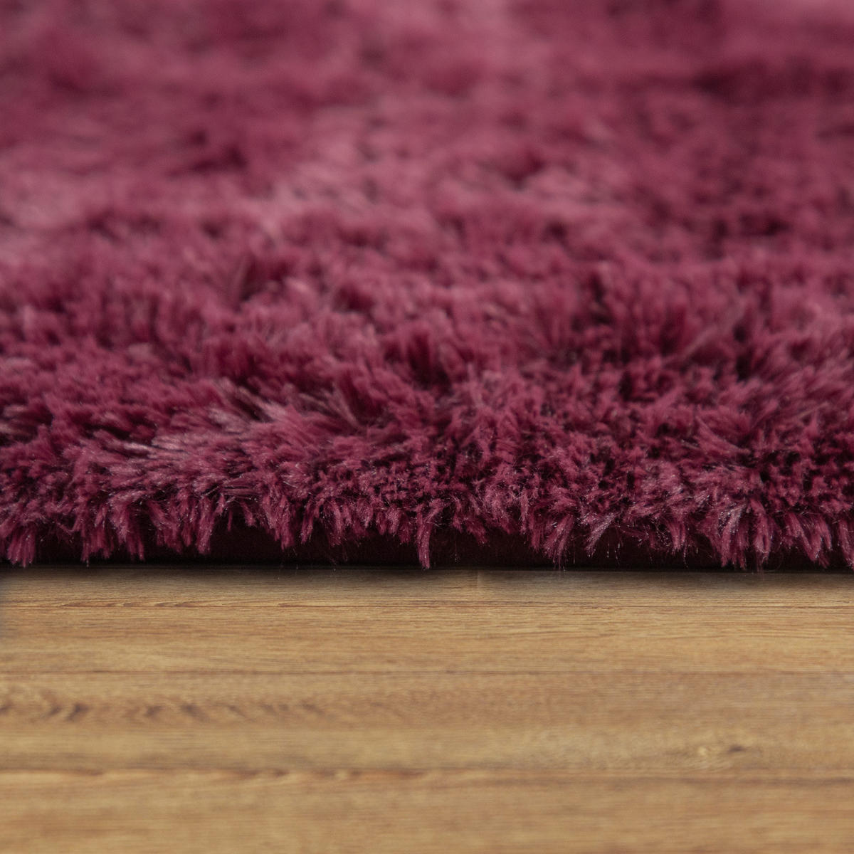HOCHFLORTEPPICH 200/200 cm Silky 591 - Lila, Textil (200/200cm) - Paco Home