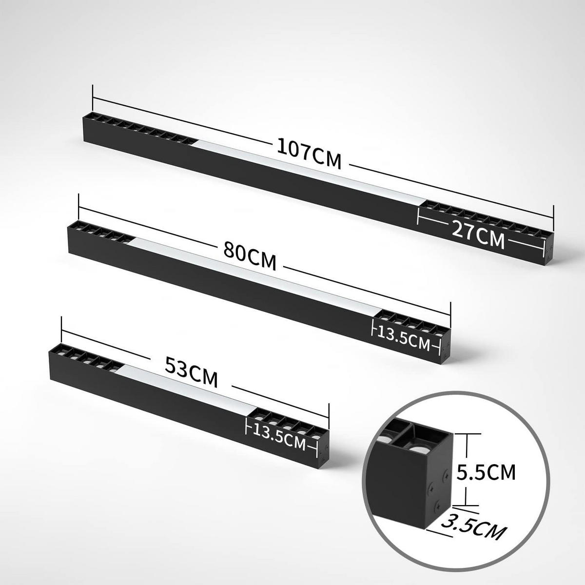 LED-DECKENLEUCHTE Ritter 107/4/6 cm - Schwarz, Metall (107/4/6cm) - Nettlife