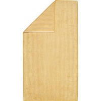 DUSCHTUCH TWO-TONE STRIPES 480 GOLD - 53 - Gelb, Textil (80/150cm) - Cawoe