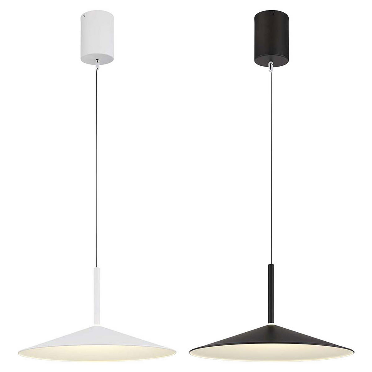 LED HÄNGELEUCHTE Metall Schwarz - Schwarz, Metall (47.5/47.5/150cm) - Globo Lighting