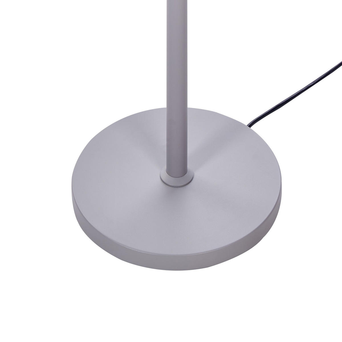 STEHLAMPE Perseus 7/95/186 cm - Silberfarben, Metall (7/95/186cm) - Beliani