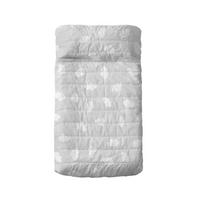 TAGESDECKE clouds 100x130 cm (kinderbett) grau - Grau, Textil (100/130cm) - Happy Friday