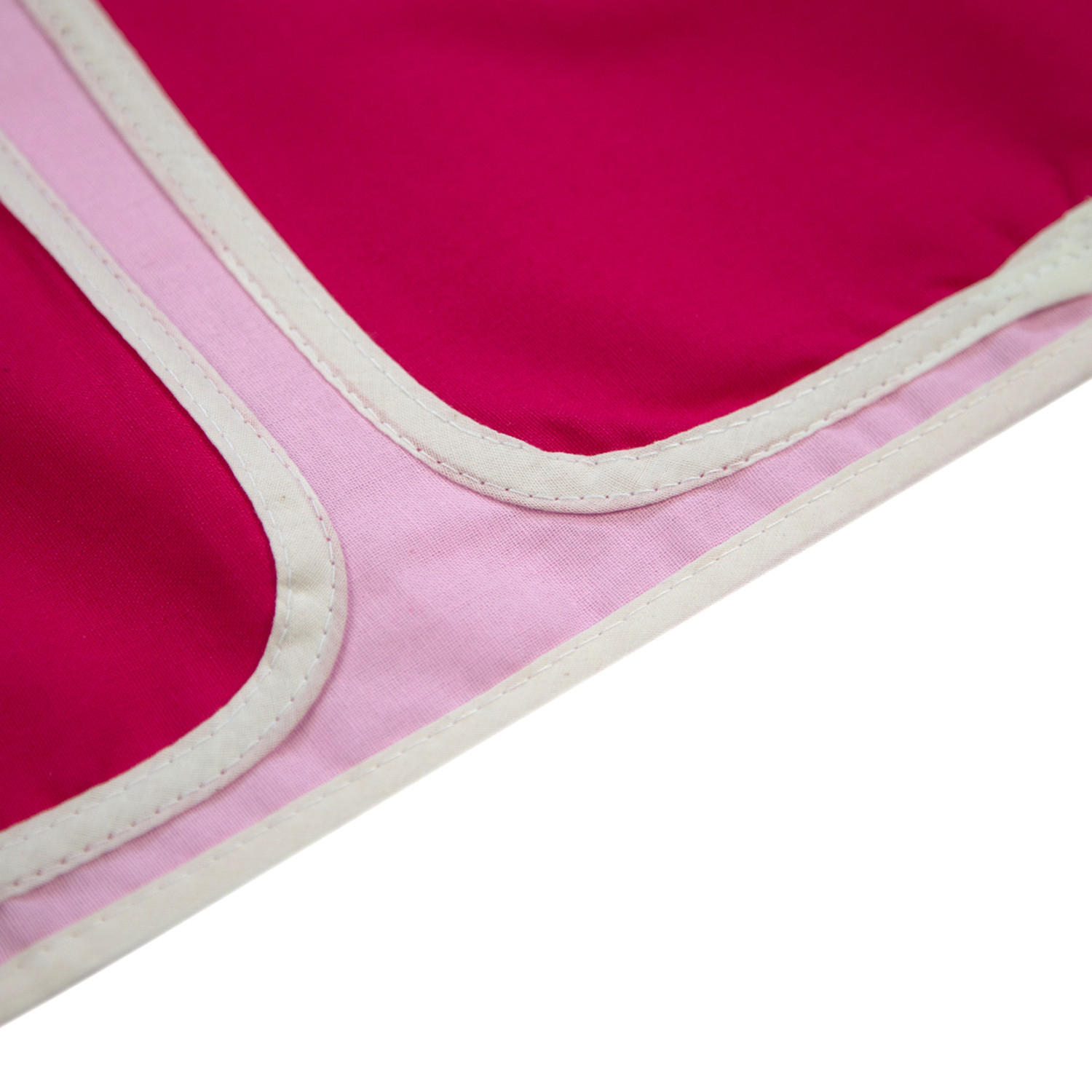 BETTTASCHE 70/90 cm Pink - Pink, Textil (90/70/1cm) - Homestyle4u