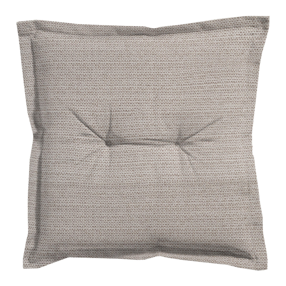 SITZKISSEN Richmond - Beige - 50/50/7 cm - 4er-Set - Beige, Textil (50/7/50cm) - Madison