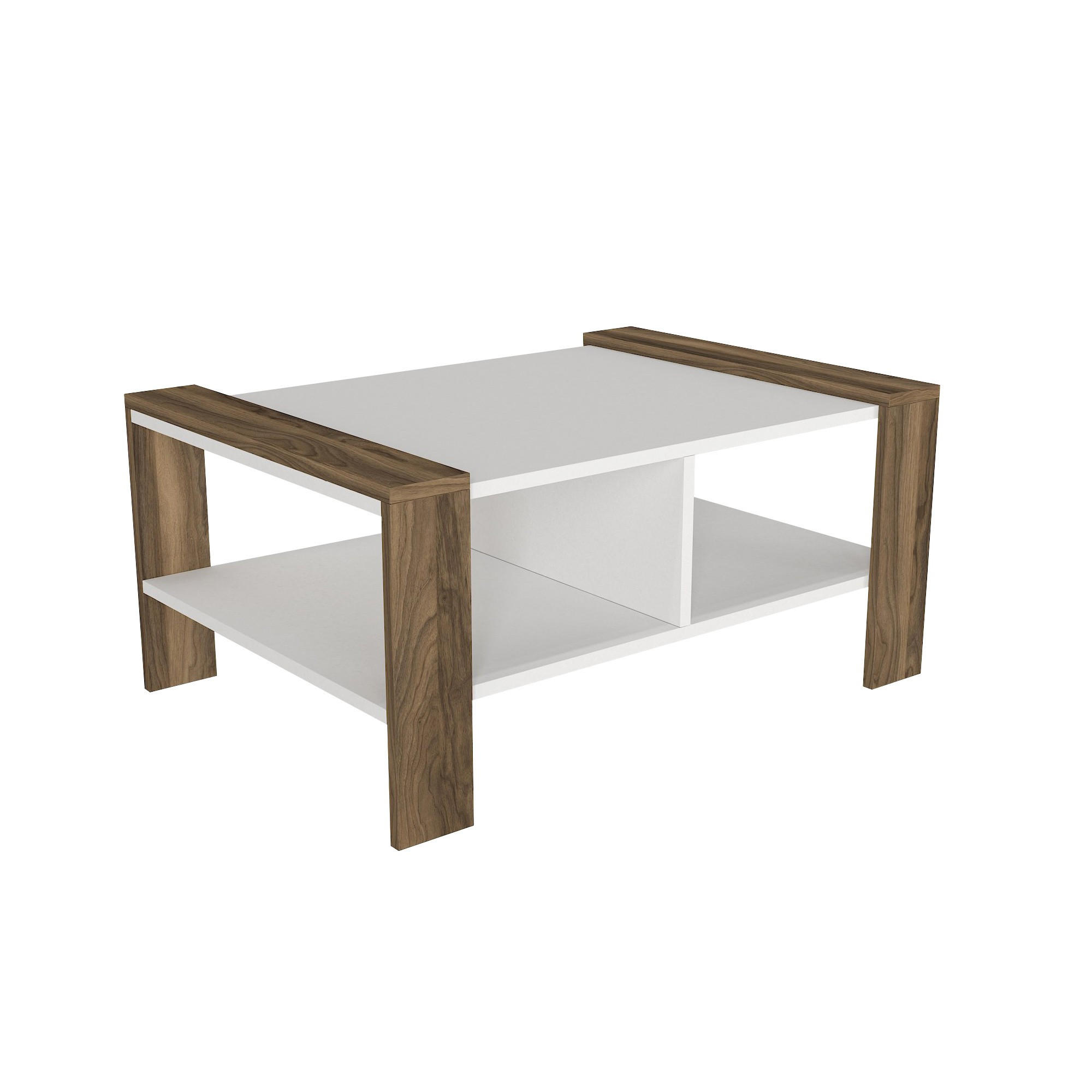 COUCHTISCH erica weiss - Weiß, Holz (90/60/42cm) - Habitat Garten