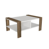 COUCHTISCH erica weiss - Weiß, Holz (90/60/42cm) - Habitat Garten