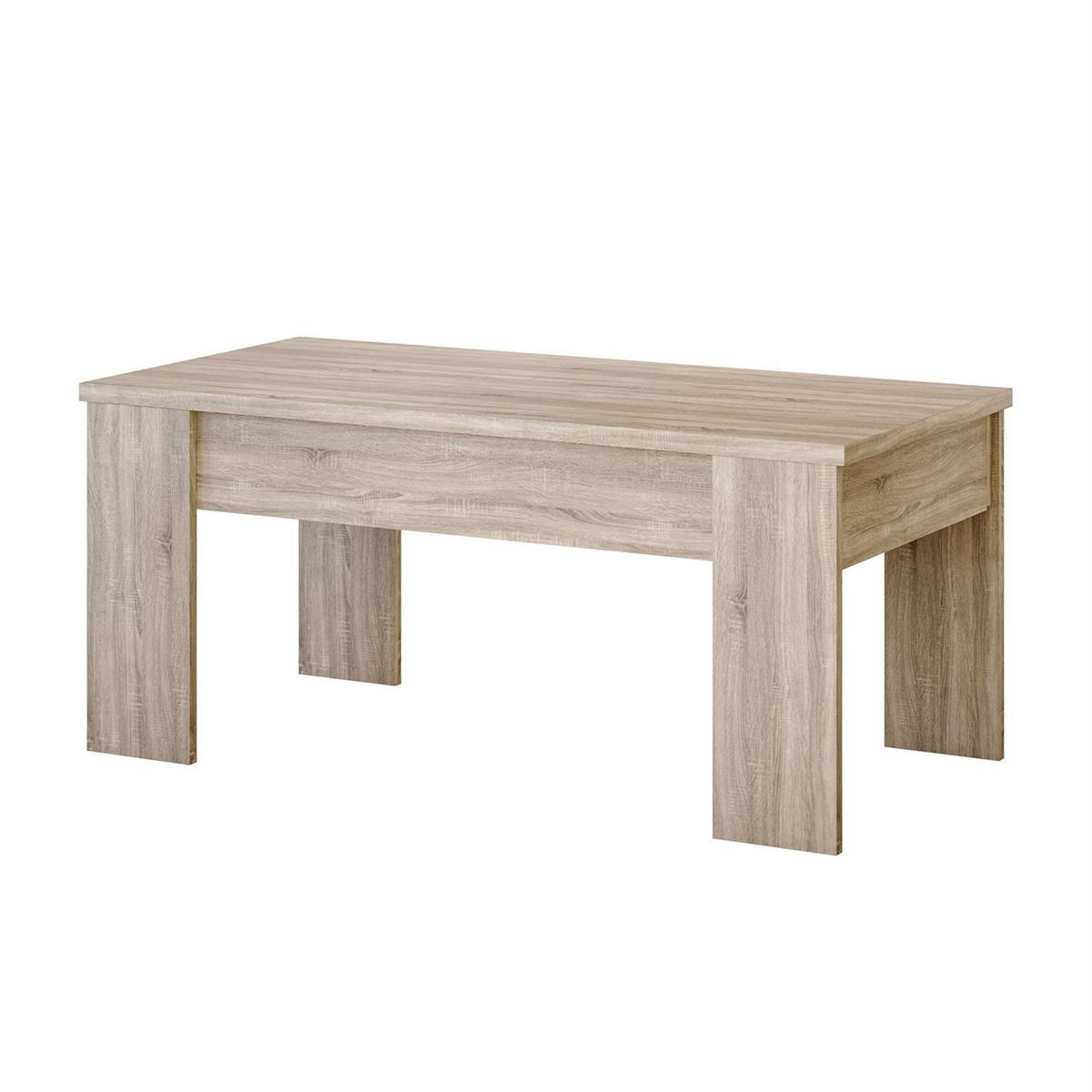 COUCHTISCH APERTO ausklappbar - Sonoma Eiche, Holzwerkstoff (100/45/50cm) - Lookway
