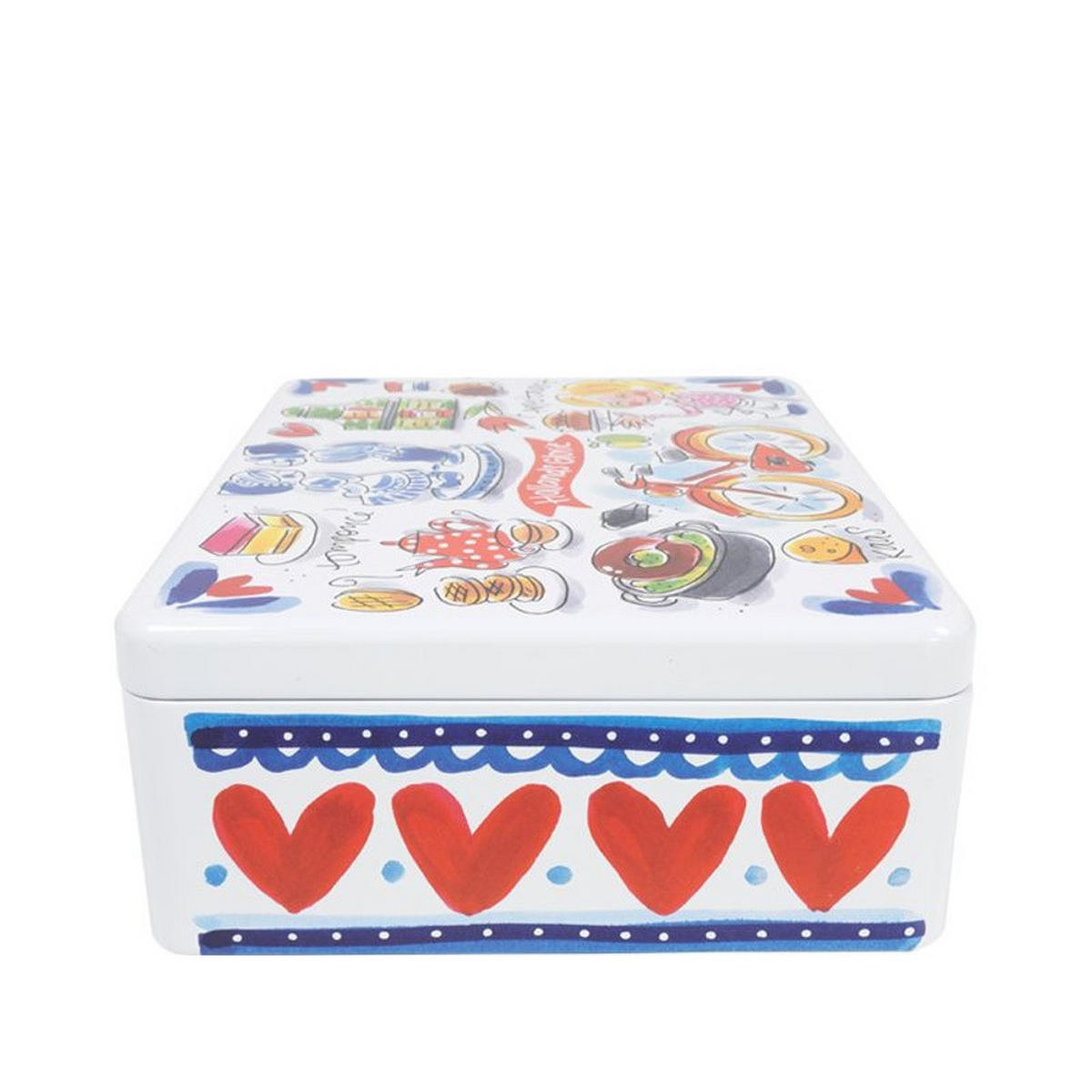 TEEDOSE Holland in Bunt - 20 x 15,5 x 7cm - Multicolor, Metall (20.3/7/15.7cm) - Blond Amsterdam