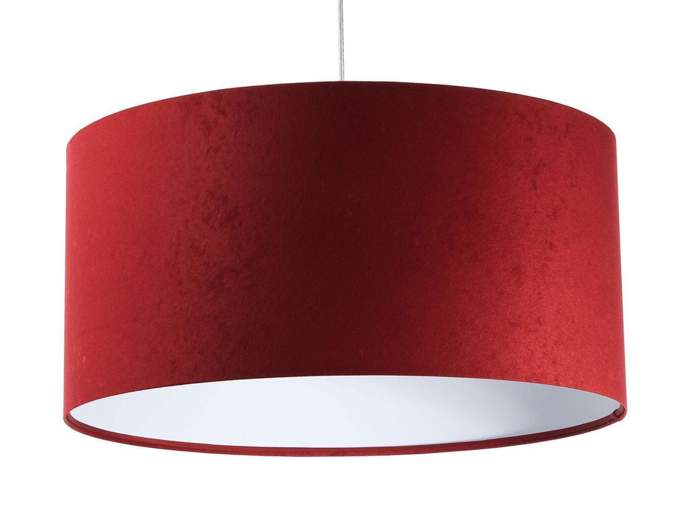 HÄNGELEUCHTE Rot 40/20 cm - Rot/Weiß, Kunststoff (40/0.6/20cm) - ONZENO