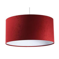 HÄNGELEUCHTE Rot 40/20 cm - Rot/Weiß, Kunststoff (40/0.6/20cm) - ONZENO