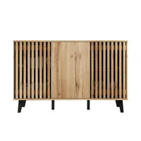 SIDEBOARD Naturholzfarben 150/40/95 cm - Naturfarben, Holzwerkstoff (150/95/40cm) - PANGIVO