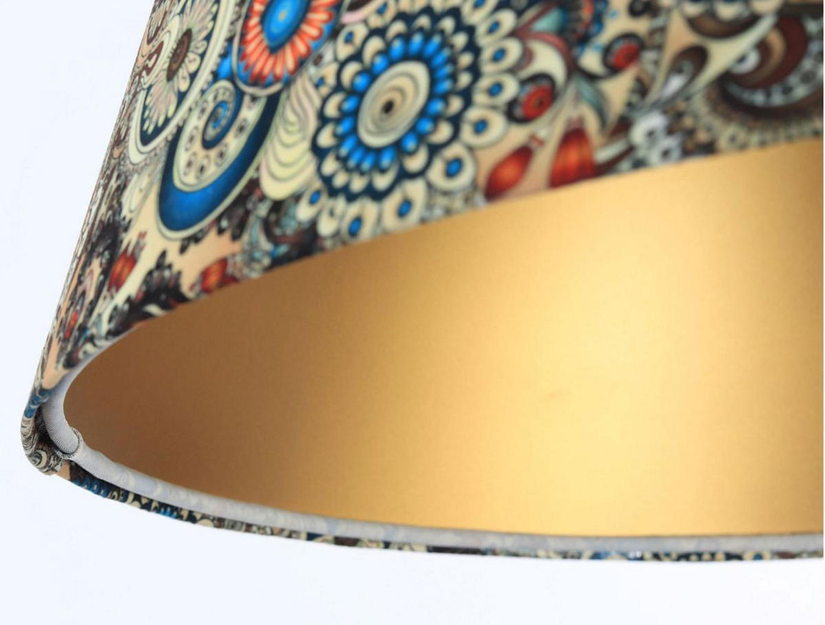HÄNGELEUCHTE Bunt 50/27 cm - Multicolor, Kunststoff (50/1/27cm) - ONZENO