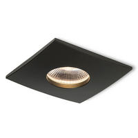 EINBAULEUCHTE WATERBOY SQ Matt schwarz 10 W IP65 - Schwarz, Metall (84/84/7cm) - Rendl